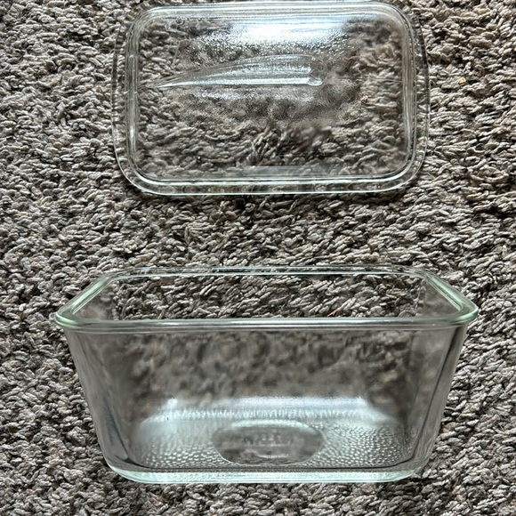 Vintage Glasbake Loaf Pan with Lid - Picture 2 of 5